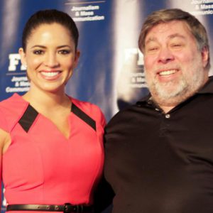 Pamela Silva Conde interviewed Woz at FIU